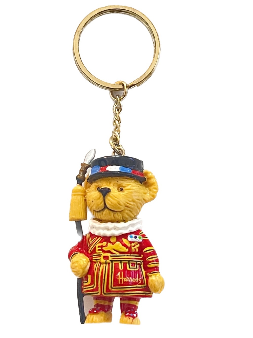 Harrods Beefeater Bear Royal Guard Keychain